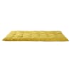 Matelas gaddiposh en coton jaune moutarde 60x120